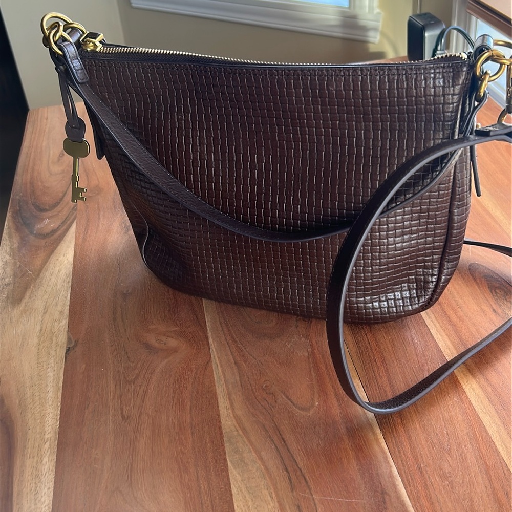 Fossil Jolie Leather Crossbody Bag